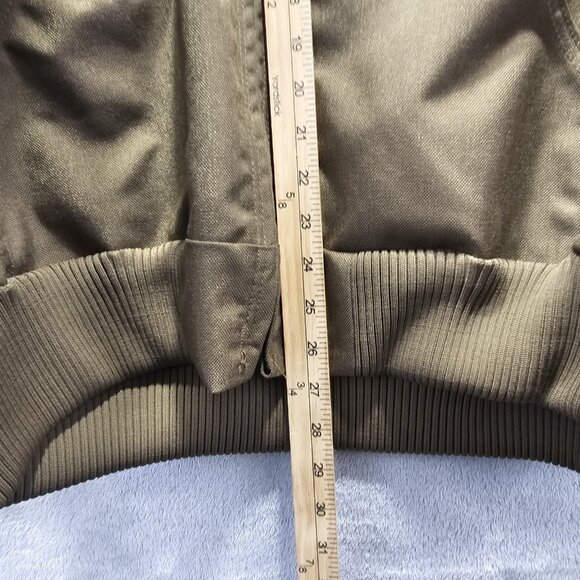 VTG Carhartt Jacket Mens Large Green J193 BRK Hooded Mesh Lined Nylon Canvas - Picture 11 of 12